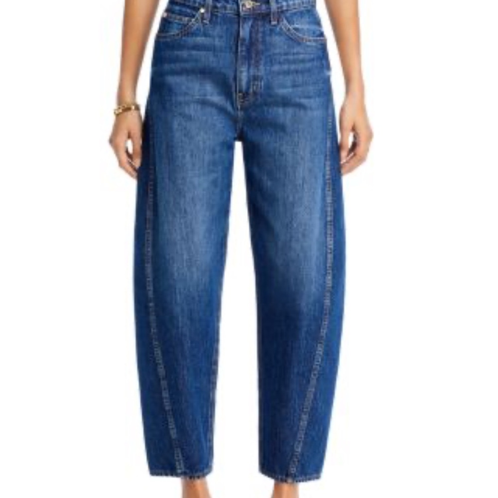 Derek Lam 10 Crosby
Maja High Rise Ankle Barrel Jeans in Soho
